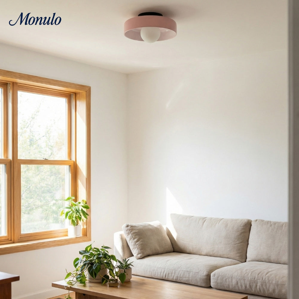 Lámpara de Pared y Techo Verdoma Morandic Disc Orb para Interiores Modernos