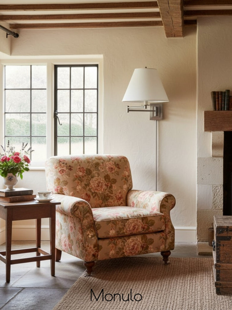 360° Rotatable Wall Sconce - Antique Brass Bedroom Decor