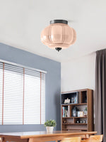 Load image into Gallery viewer, Retro Milk Semi Flush Mount Eloise Ceiling Light
