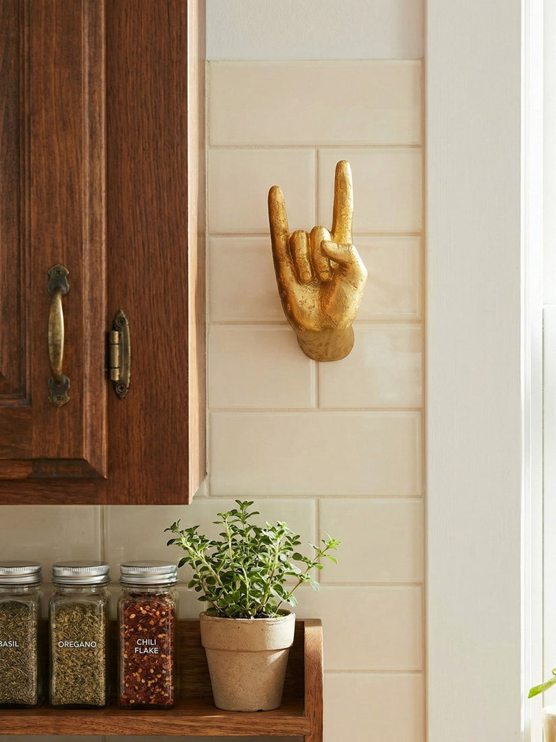 Kickra Decorative Hand Wall Hooks