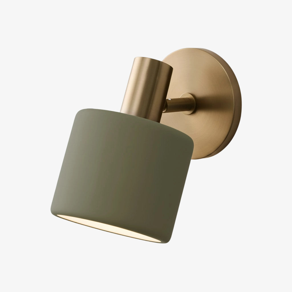 Aplique de pared pivotante de porcelana moderna Cerova 