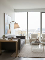 Load image into Gallery viewer, Luvora Fabric Drum Table Lamp - Pleated Shade Retro Design For Bedroom
