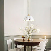 Retro Cream Style Ceramic Pendant Lamp M21