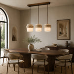 Cargar imagen en el visor de la Galería, 3 Heads pendant dining scene