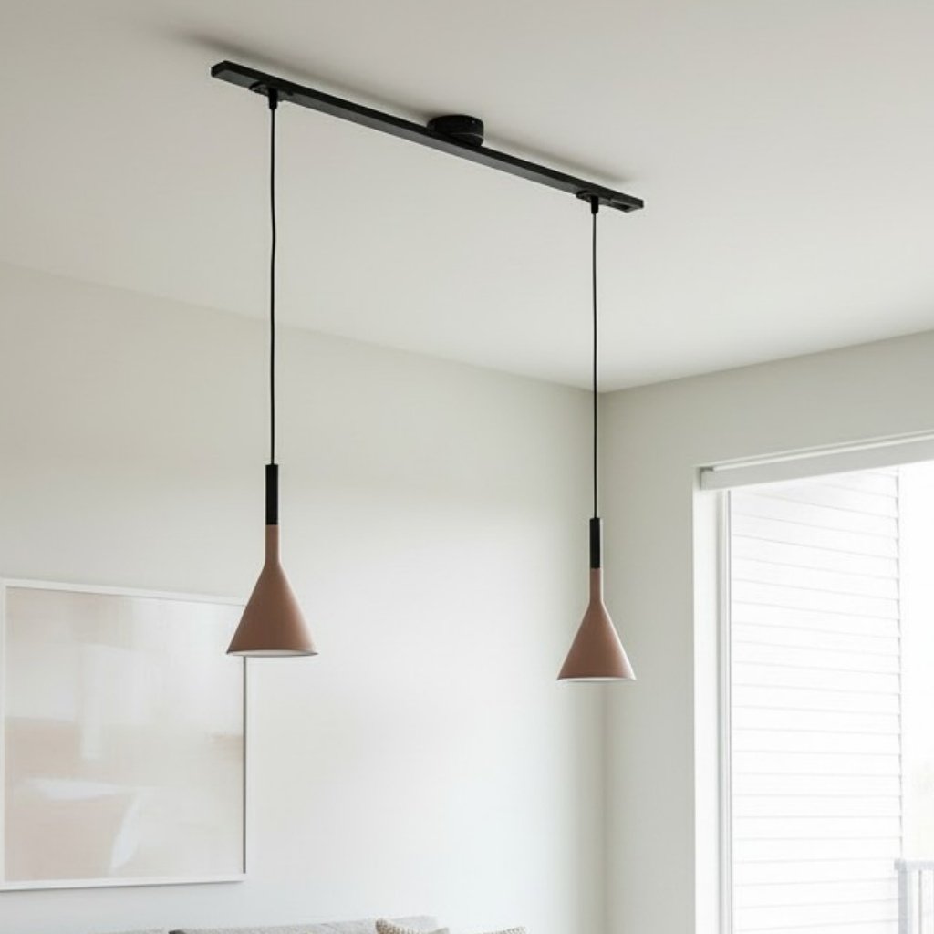 Axitra Rotatable Pendant Light Ceiling Rail – Sleek Adjustable Track for Pendant Lights Contemporary U26