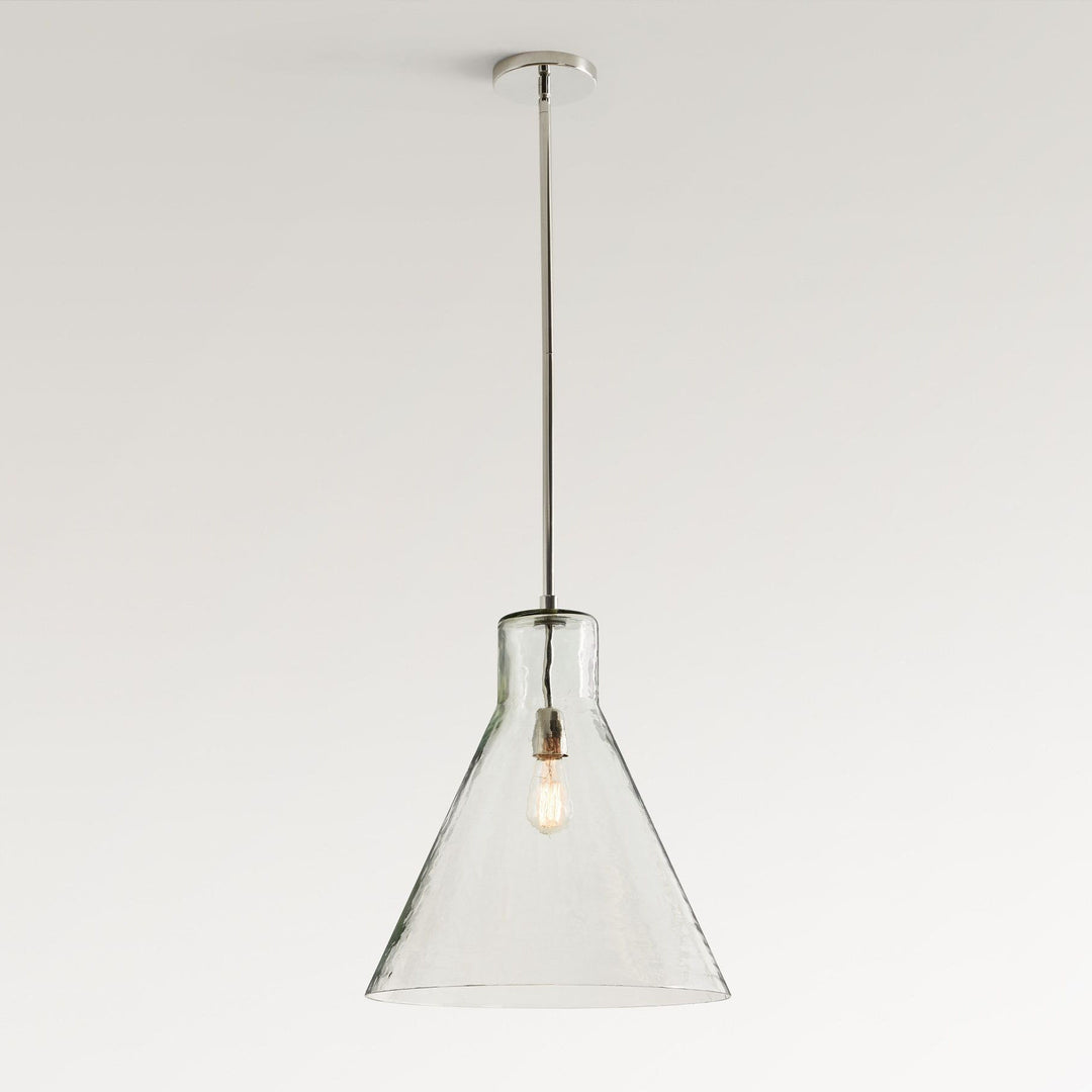 Colección de lámparas colgantes de cristal Glavira: vidrio reciclado para la cocina
