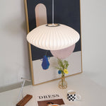 Bild in Gallery-Viewer laden, White Geometric Wire Swag Pendant Light