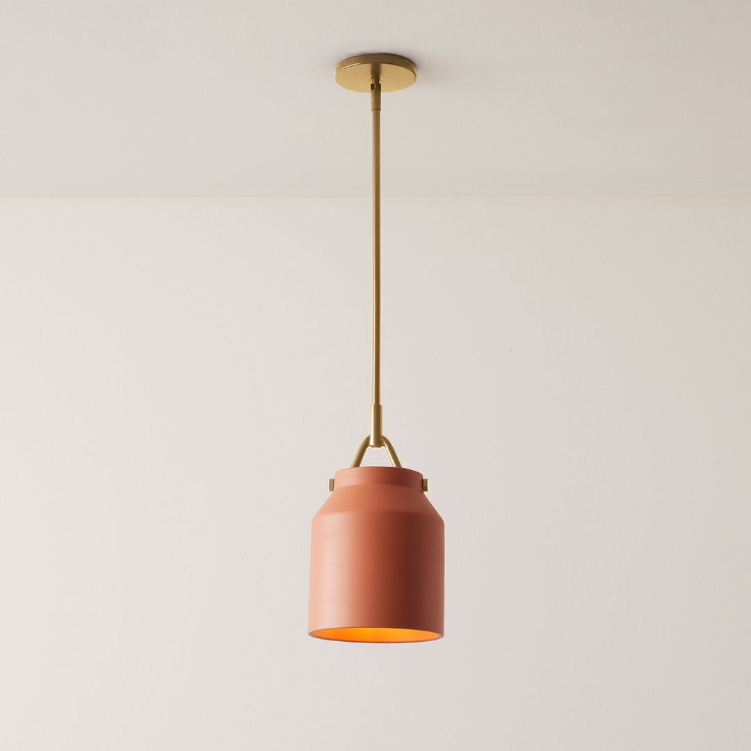 Lampe suspendue en métal Morandi Hanton Nordic Metal — Luminaire minimaliste nordique 