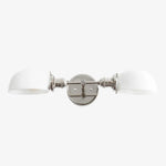 Load image into Gallery viewer, Ornato Luxe Art Deco Vanity Sconce – Opal Glass Wall Light for Bathroom &amp; Dressing Room
