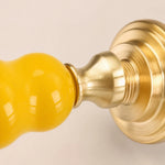 Cargar imagen en el visor de la Galería, Ceramic cabinet handle detail and size view