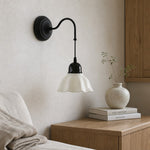 Load image into Gallery viewer, Cazelle Vintage Floral Wall Lamp – Artistic Flower Design Sconce for Bedroom and Hallway