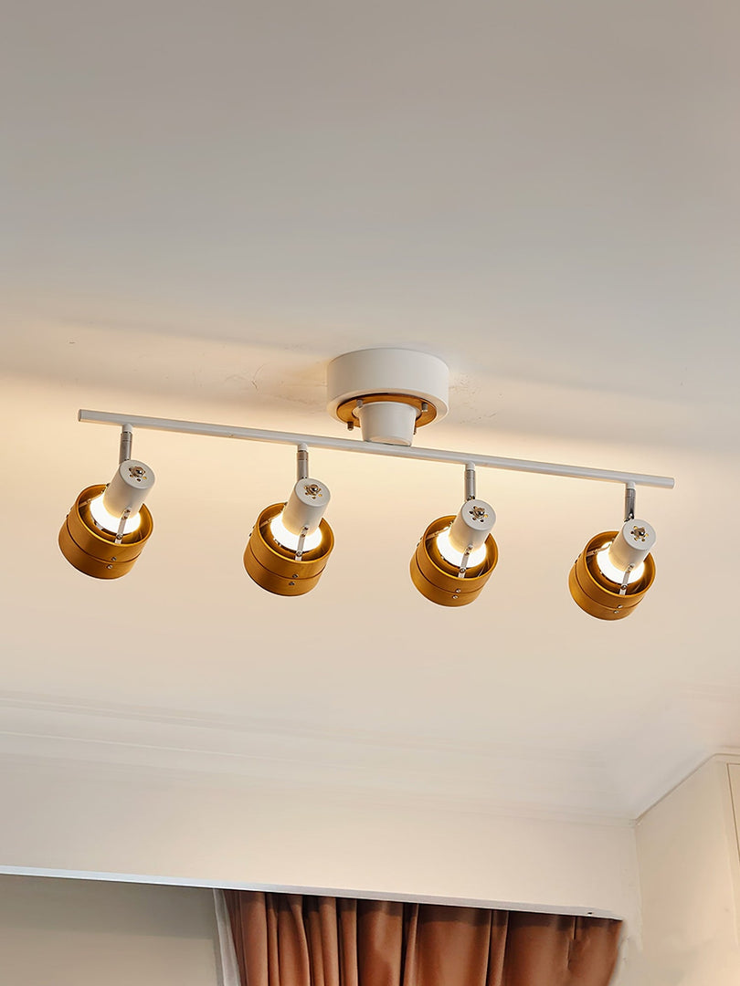 Spot cylindrique nordique à 4 lampes