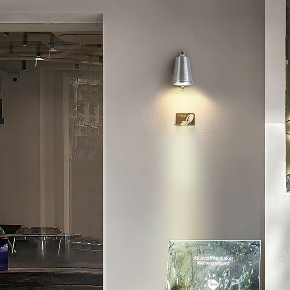 Luz de Pared Exterior Industrial Metálica en Forma de Campana IP65 Impermeable