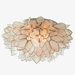 Load image into Gallery viewer, Florina Petal Flush Mount Light – Decorative Shell Petal Ceiling Fixture
