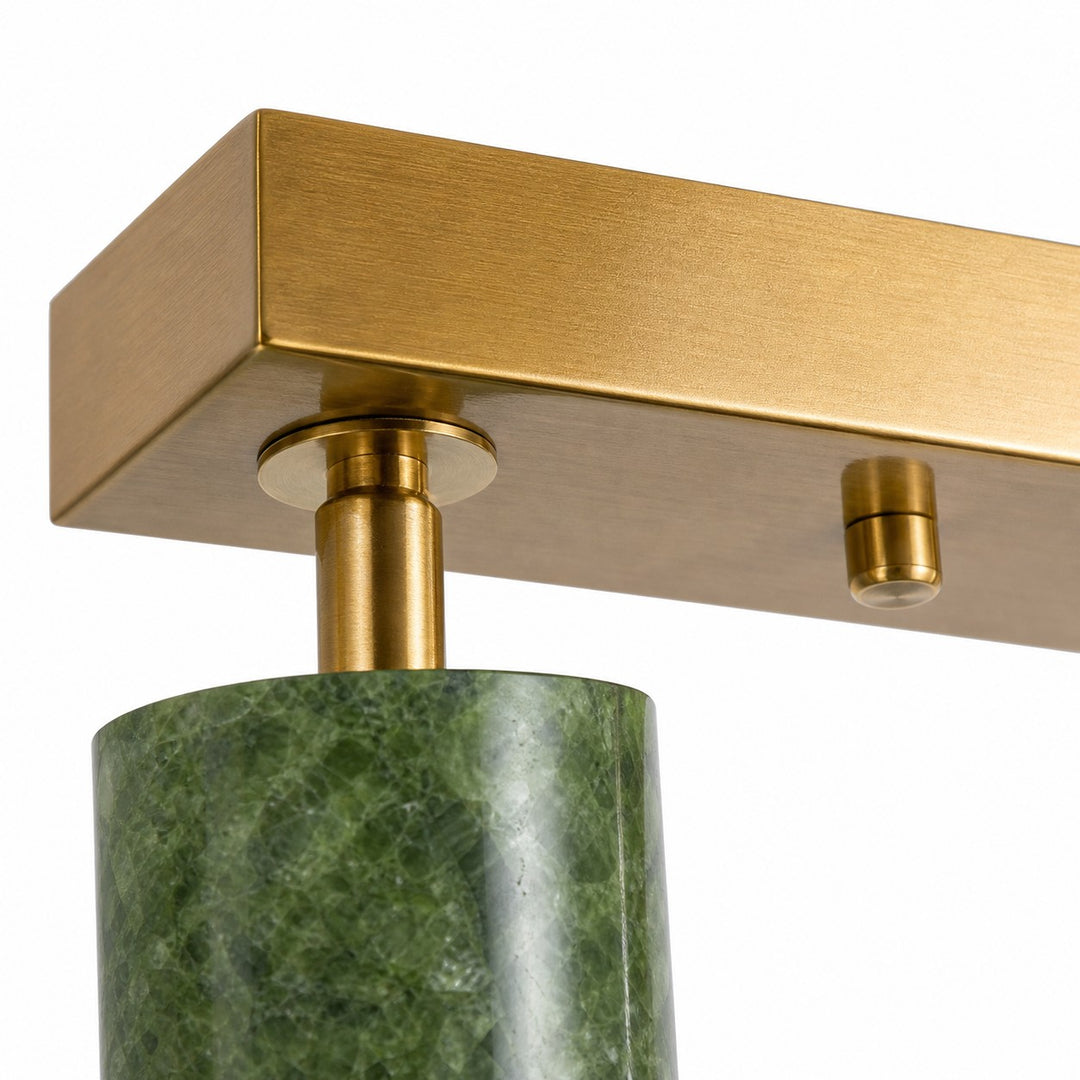 W-3433 natural jade flush mount ceiling light image 16
