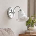 Load image into Gallery viewer, Celvane Elegant Calla Lily Wall Lamp – French Minimalist Bedroom and Living Room Lighting