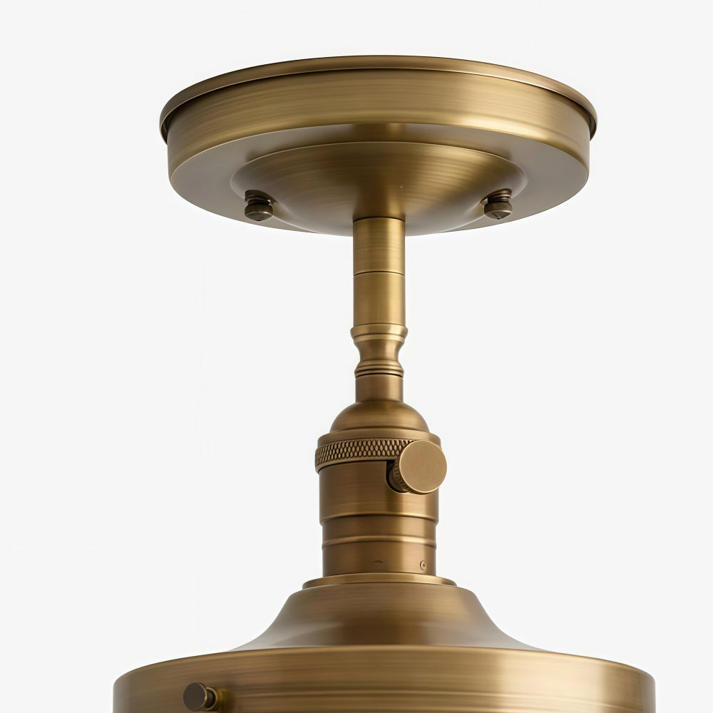 Lámpara de Techo Moderna Nalaviro - Pantalla de Vidrio para Sala y Recibidor