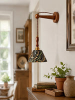 Cargar imagen en el visor de la Galería, Wall sconce in bedroom and study setting
