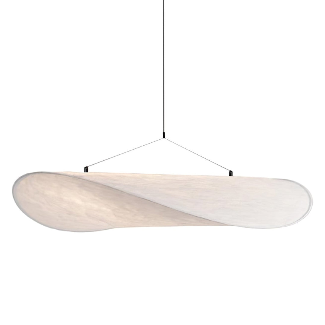 Cloudlike Mulberry Silk Plug-In Pendant Light