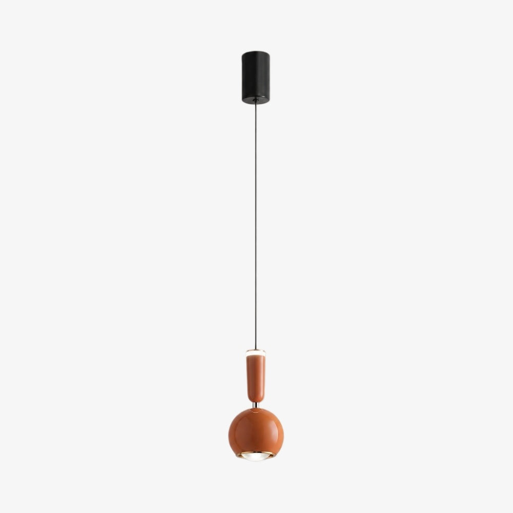 Veridia Moderne Verstellbare Schlanke Pendelleuchte - Metall-Acryl Hängeleuchte für Schlafzimmer und Flur