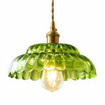 Cargar imagen en el visor de la Galería, Large Green Puff-Skirt Pendant