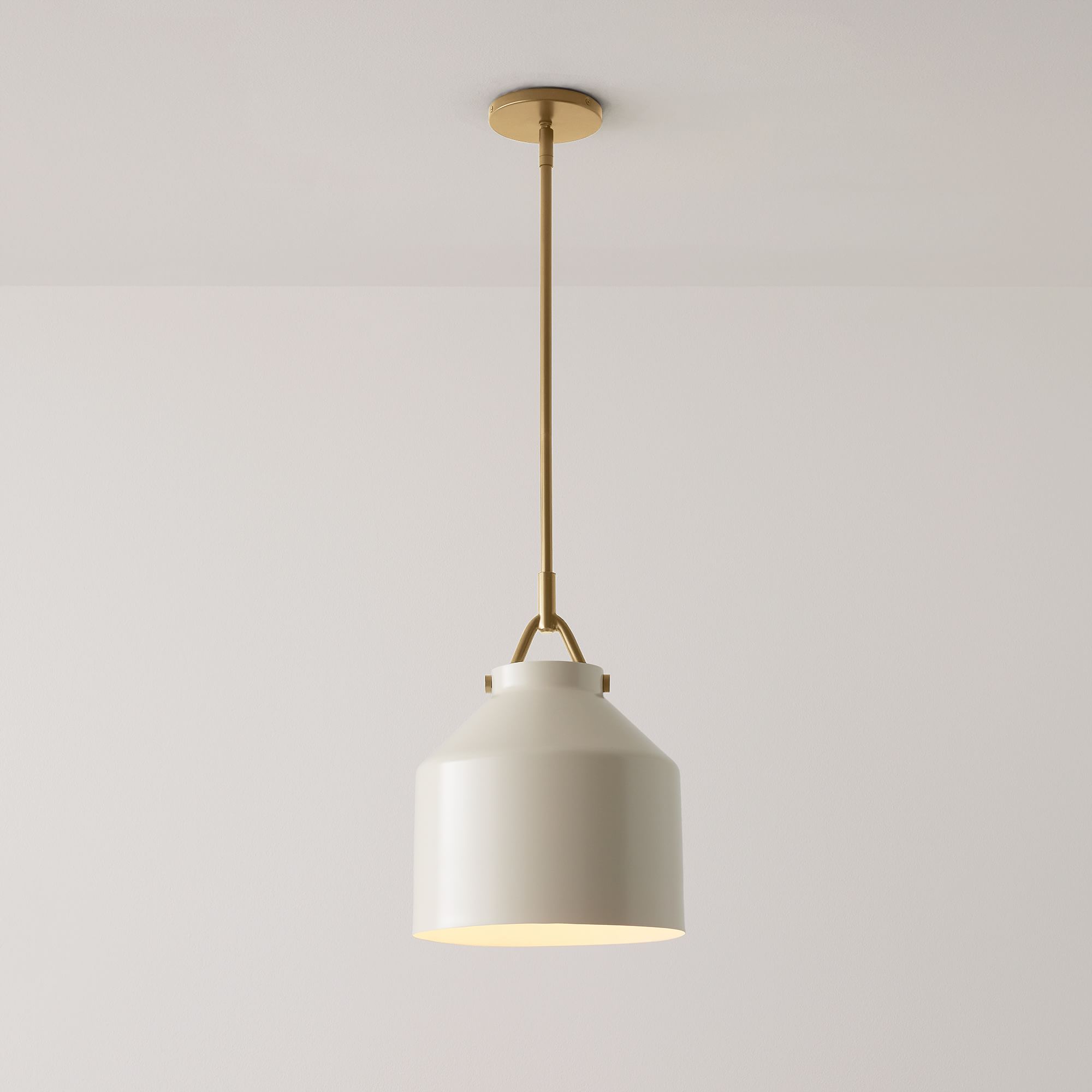 Hanton Nordic Metal Morandi Metal Pendant Light — Nordic Minimalist Fixture