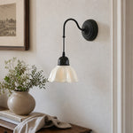 Load image into Gallery viewer, Cazelle Vintage Floral Wall Lamp – Artistic Flower Design Sconce for Bedroom and Hallway