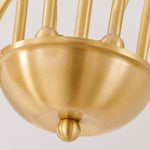 Load image into Gallery viewer, Close-up of antique brass center body