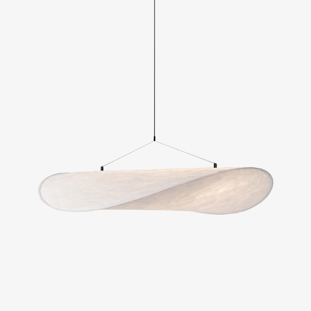Cloudlike Mulberry Silk Plug-In Pendant Light