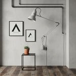 Charger l'image dans la visionneuse de galerie, Lampe murale moderne réglable Modryx avec support Abat-jour en aluminium élégant pour espace de vie