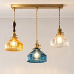Load image into Gallery viewer, Colored Glass Pendant Light