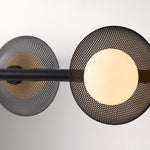 Cargar imagen en el visor de la Galería, Lámpara de araña lineal Elorina de 6 luces - Lámpara de metal moderna - Iluminación para comedor
