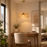 Charger l'image dans la visionneuse de galerie, Single Drum Pendant for the Side of a Room