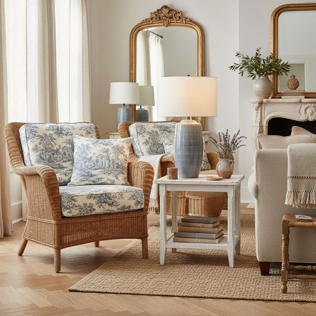 Ceruna Leinen Lampenschirm Keramik Tischlampe – Metallrahmen und Keramikfuß für Beleuchtung im Büro und Zuhause