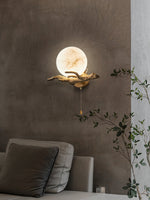Bild in Gallery-Viewer laden, Retro Zweige Alabaster Wandleuchte