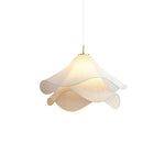 Load image into Gallery viewer, Ethereal Bloom French Floral Pleated Fabric Pendant Light
