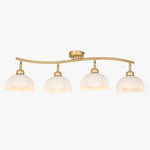 Bild in Gallery-Viewer laden, Gold 4-light linear ceiling light