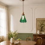 Load image into Gallery viewer, French country ripple glass light fixture