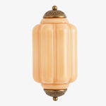 Bild in der Galerieansicht laden, Eloise Vintage Wandleuchte aus gewelltem Milchglas – Moderne Akzentbeleuchtung für Badezimmer und Schlafzimmer
