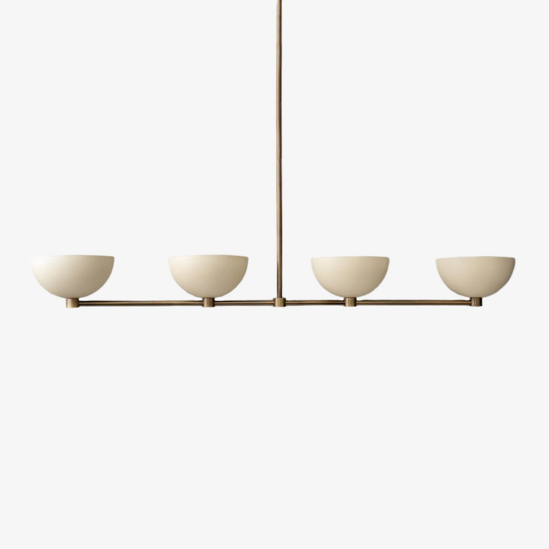 Metio Dome  Elegant Chandelier Light - Decorative Ceiling Fixture for Home