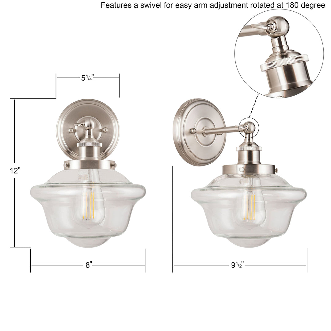 Lámpara de tocador de baño industrial Lavagna