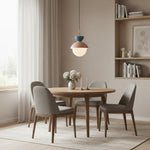 Charger l'image dans la visionneuse de galerie, Lampe suspendue macaron nordique minimaliste Frovela pour salle à manger et coins cosy