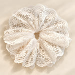 Load image into Gallery viewer, Vintage Lace Lamp Shade Covers with Bows, Pearls &amp; Floral Details