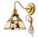 Cargar imagen en el visor de la Galería, Green Cat 02 Plug-In Wall Lamp