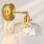 Charger l'image dans la visionneuse de galerie, Nordic Rippled Textured Glass Wall Light