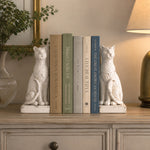 Cargar imagen en el visor de la Galería, Leopard bookends shelf styling