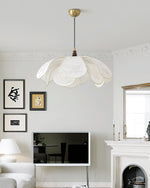 Bild in Gallery-Viewer laden, Layered Floral Fabric Plug-In Pendant