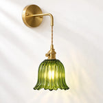 Cargar imagen en el visor de la Galería, Japanese Ruffle Glass Wall Lamp