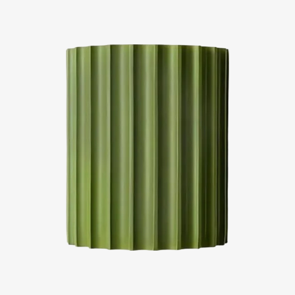 Ribellex Minimalist Ribbed Fluted Wall Light Sculptural Wall Lamp for Bedroom Hallway N59