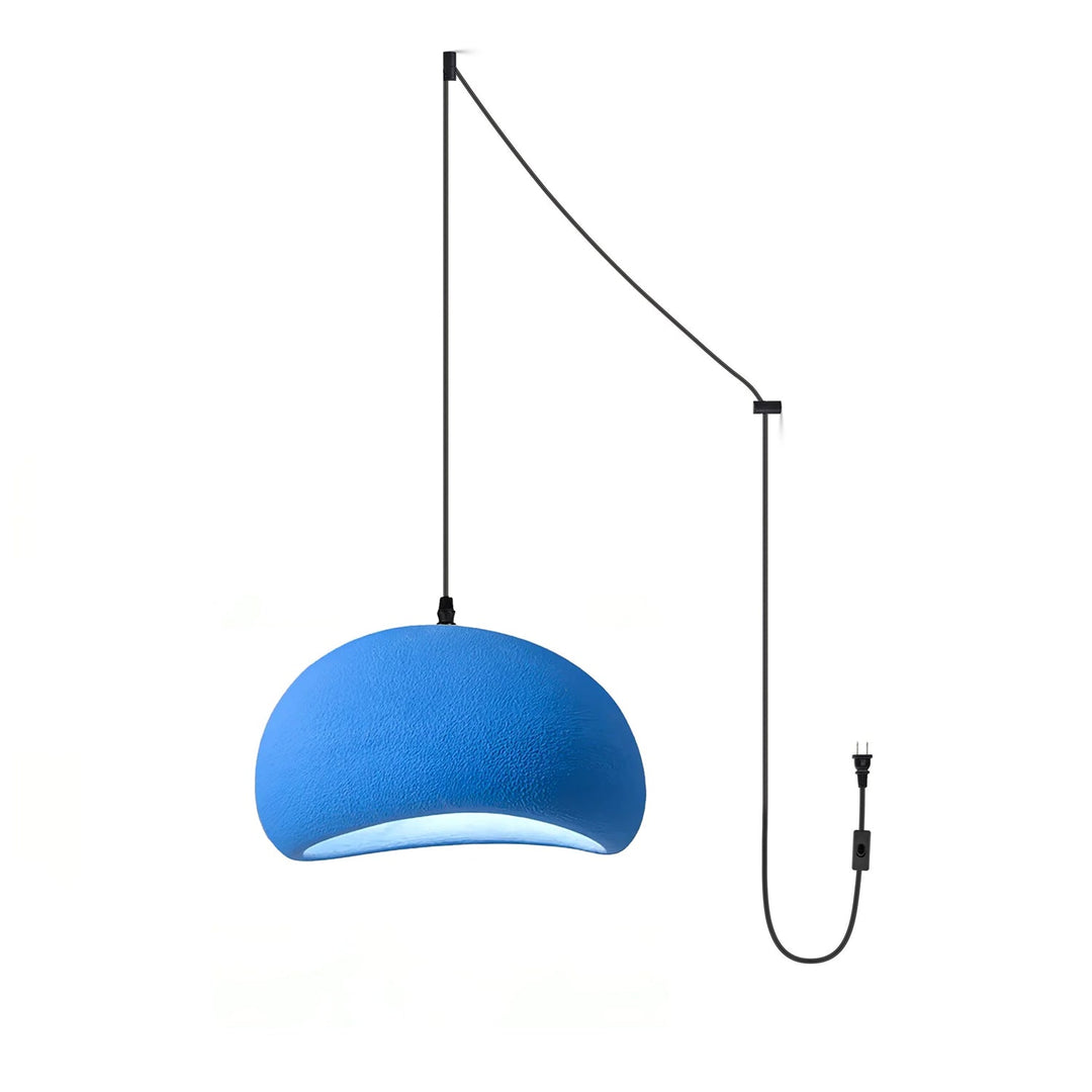 Sculptural Polystyrene Ceiling Pendant Light